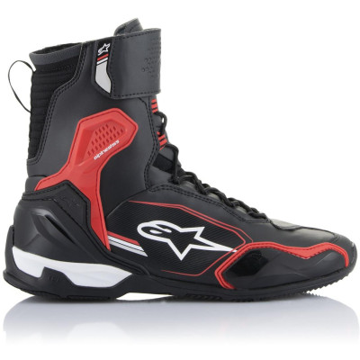 Boty SUPERFASTER, ALPINESTARS (černá/červená/bílá, vel. 38,5)