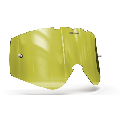 Plexi pro brýle O'NEAL B-ZERO, ONYX LENSES (Hi-Vis žluté s polarizací)