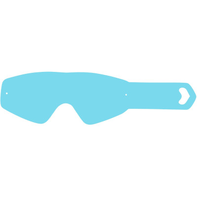 Strhávací slídy plexi pro brýle XBRAND, Q-TECH (10 vrstev v balení, čiré)