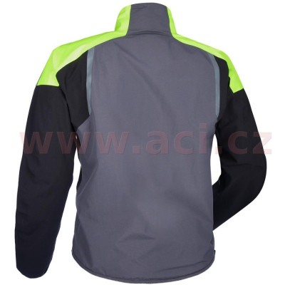 Bunda RAIN SEAL PRO, OXFORD (šedá/černá/fluo, vel. 4XL)