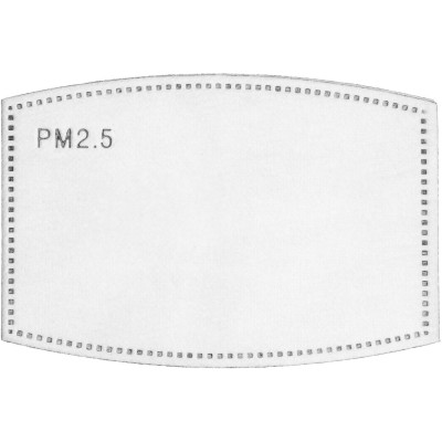Náhradní filtry PM2.5 pro BETA FACE MASK, SPIDI (2 kusy)
