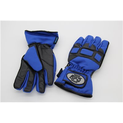Motocyklové rukavice OXFORD BONE DRY modro-černé S