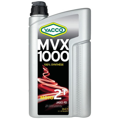 Motorový olej YACCO MVX 1000 2T, YACCO (2 l)