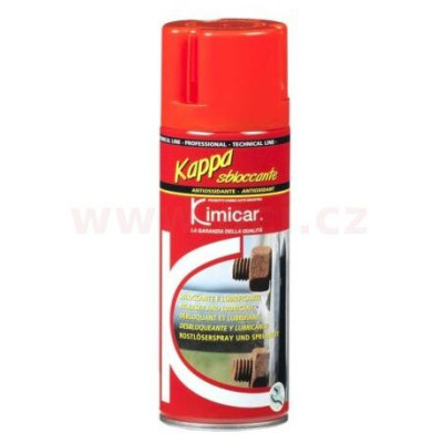 Kimicar KAPPA SBLOCCANTE 400 ml použití na uvolnění a mazání šroubů