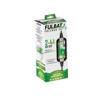 Nabíječka baterií FULBAT FULLOAD F4 2A (vhodné také pro lithiové baterie)