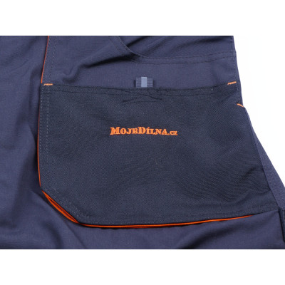 Pracovní kalhoty s laclem Beta Easy 7903G, šedé, různé velikosti Velikost: XXL