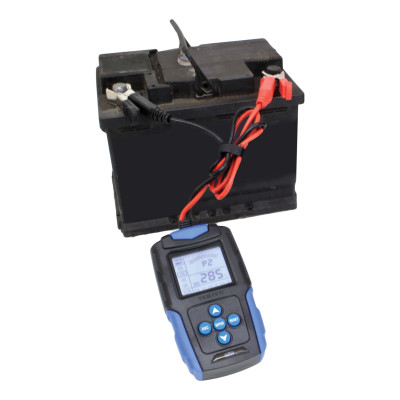 Tester baterií s LCD displejem, 12-24 V, 3-200 Ah - SATRA S-LBA1224