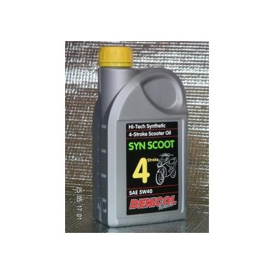 motorový olej Denicol SYN SCOOT 4T 5W40 - 1l