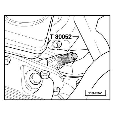 Přípravek na aretaci motorů VW a Audi 2.5 V6, 3.3 V8 TDI - QUATROS QS10316