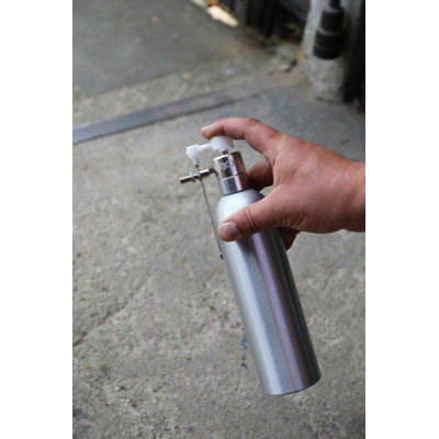 Lahev s rozprašovačem, hliníková, 650 ml, provozní tlak 6,3 bar - BGS 9393