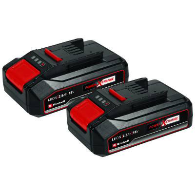 Baterie 2x 18 V, 2,5 Ah PXC, Twinpack CB, Power X-Change - Einhell