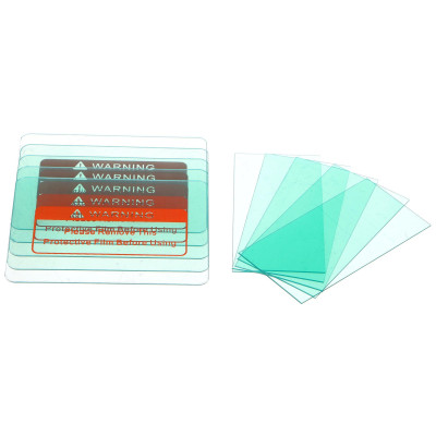 Ochranné sklo pro svářecí kuklu, 10 ks, náhradní díl - SIXTOL