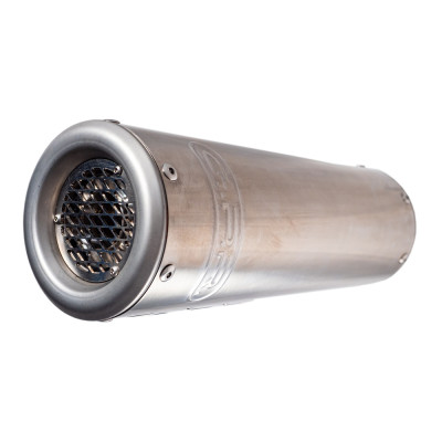 Slip-on exhaust GPR M3 BM.23.M3.INOX Brushed Stainless steel including removable db killer and link pipe