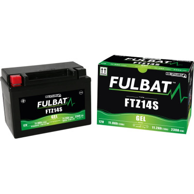 Továrně aktivovaná motocyklová baterie FULBAT FTZ14S (YTZ14S)