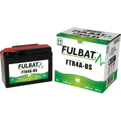 Bezúdržbová motocyklová baterie FULBAT FTR4A-BS (YTR4A-BS)