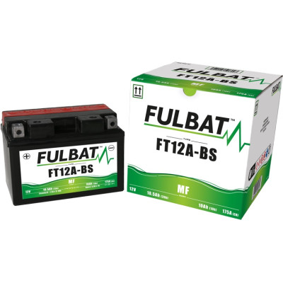 Bezúdržbová motocyklová baterie FULBAT FT12A-BS (YT12A-BS)