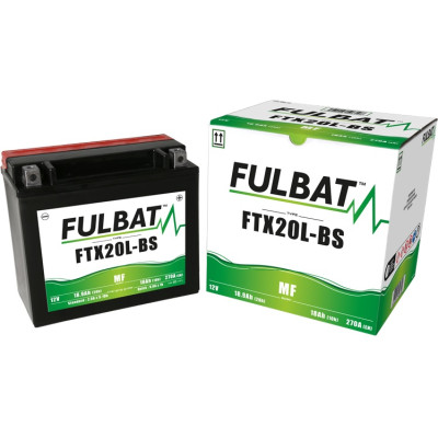 Bezúdržbová motocyklová baterie FULBAT FTX20L-BS (YTX20L-BS)