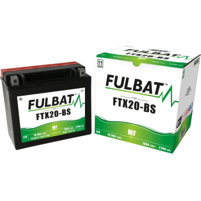 Bezúdržbová motocyklová baterie FULBAT FTX20-BS (YTX20-BS)