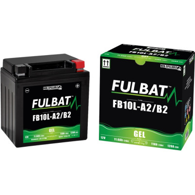 Gelová baterie FULBAT FB10L-A2/B2 GEL (YB10L-A2/B2 GEL)