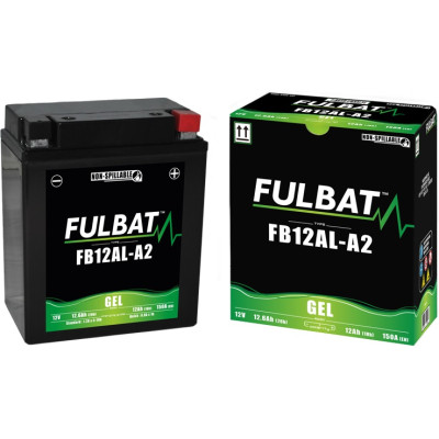 Gelová baterie FULBAT FB12AL-A2 GEL (YB12AL-A2 GEL)