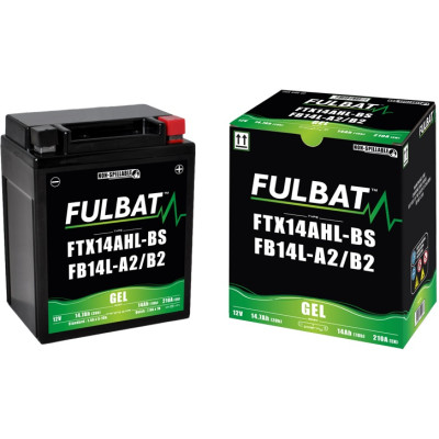Gelová baterie FULBAT FB14L-A2 GEL (12N14-3A) (YB14L-A2 GEL)