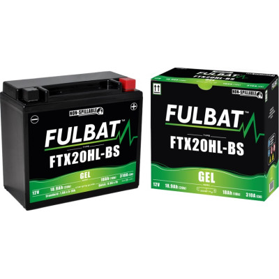 Gelová baterie FULBAT FTX20HL-BS GEL (YTX20HL-BS GEL)