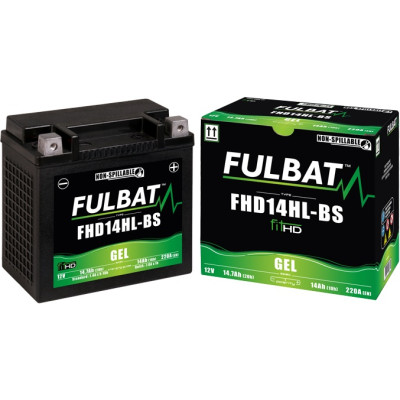 Gelová baterie FULBAT FHD14HL-BS GEL (Harley.D) (YHD14HL-BS GEL)