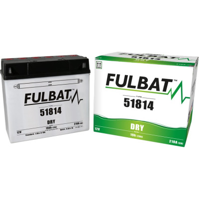 Konvenční motocyklová baterie FULBAT 51814 Včetně balení kyseliny