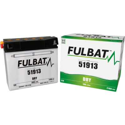 Konvenční motocyklová baterie FULBAT 51913 Včetně balení kyseliny