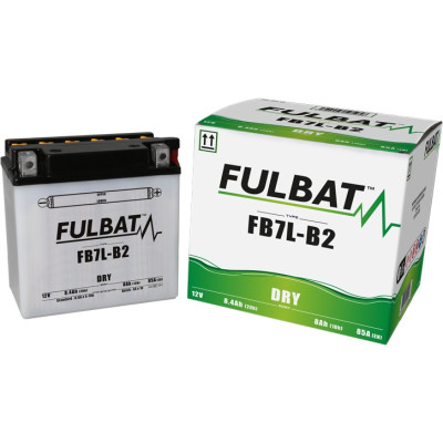 Konvenční motocyklová baterie FULBAT FB7L-B2 (12N7-3B) (YB7L-B2) Včetně balení kyseliny