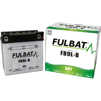 Konvenční motocyklová baterie FULBAT FB9L-B (12N9-3B) (YB9L-B) Včetně balení kyseliny