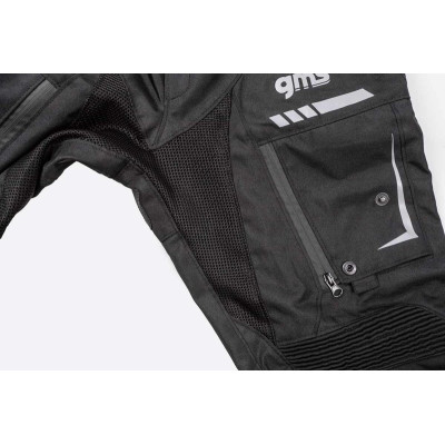 Kalhoty GMS TRACK LIGHT ZG63013 černý 4XL