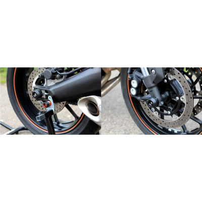 Padací protektory na přední a zadní kolo pro Honda CBR600RR 2007-2018