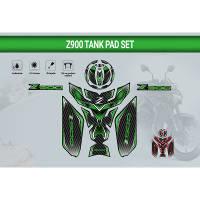SEFIS TankPad set Z900 zelená