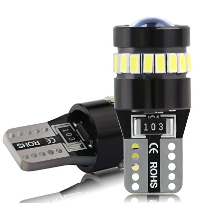 SEFIS LED žárovka 224 W5W T10 12V 19SMD bílá