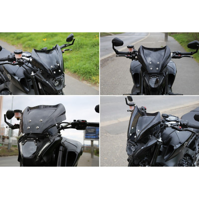 Plexi štít tmavě kouřový Yamaha MT-09 2021-2023