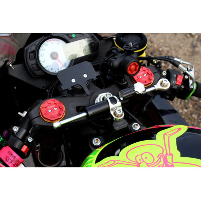 SEFIS UNI 1 univerzální tlumič řízení na motocykl - černý