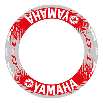 SEFIS jednodílné polepy na kola YAMAHA MT-07