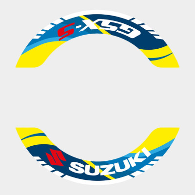 SEFIS dvoudílné polepy na kola SUZUKI GSX-S