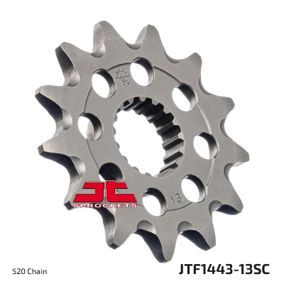 Řetězové kolečko JT JTF 1443-13SC 13 zubů, 520 Samočistící, Nízká hmotnost