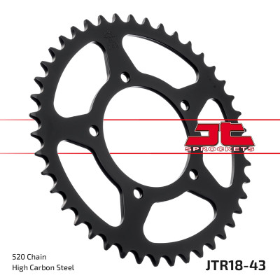 Řetězová rozeta JT JTR 18-43 43 zubů, 520