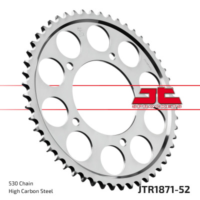 Řetězová rozeta JT JTR 1871-52 52 zubů, 530