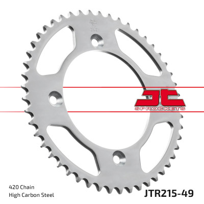 Řetězová rozeta JT JTR 215-49 49 zubů, 420