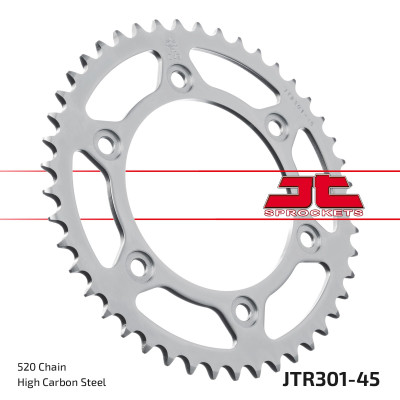 Řetězová rozeta JT JTR 301-45 45 zubů, 520