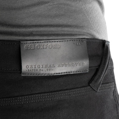 Kalhoty ORIGINAL APPROVED SUPER STRETCH JEANS AA SLIM FIT, OXFORD, dámské (černé, vel. 12)