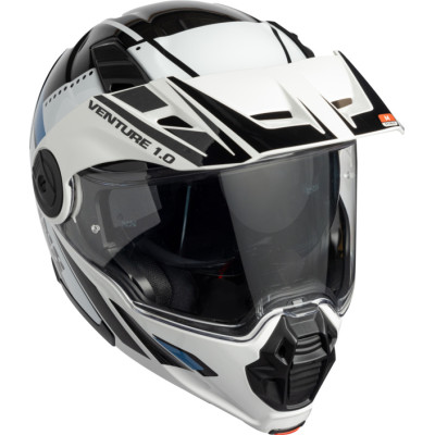 Flip-up helmet iXS VENTURE 1.0 X15903 black-white-anthracite L