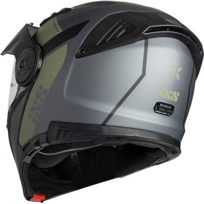 Flip-up helmet iXS VENTURE 1.0 X15903 black-anthracite-olive XS