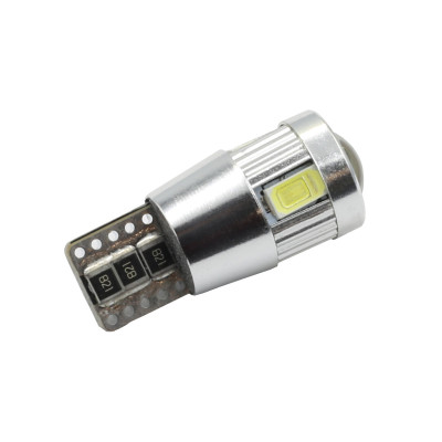 LED žárovka 242 W5W T10 12V 6SMD 5630 bílá