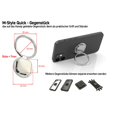 SEFIS Quick kompaktní držák telefonu s objímkou