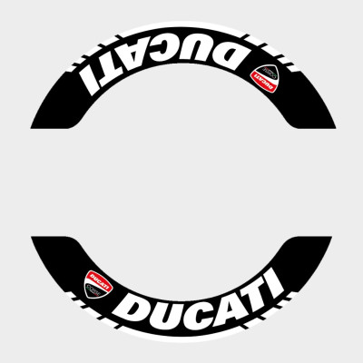 SEFIS dvoudílné polepy na kola DUCATI